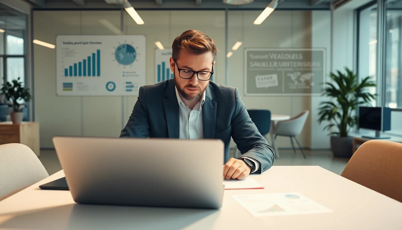 Professioneller Vertriebs-Headhunter analysiert Strategien zur Rekrutierung von Führungskräften.