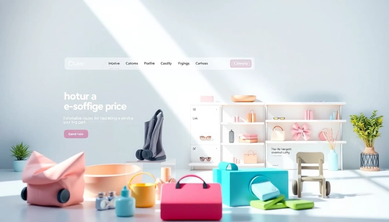 Shopware Inspiration mit benutzerfreundlichem E-Commerce-Layout und modernen Designs.