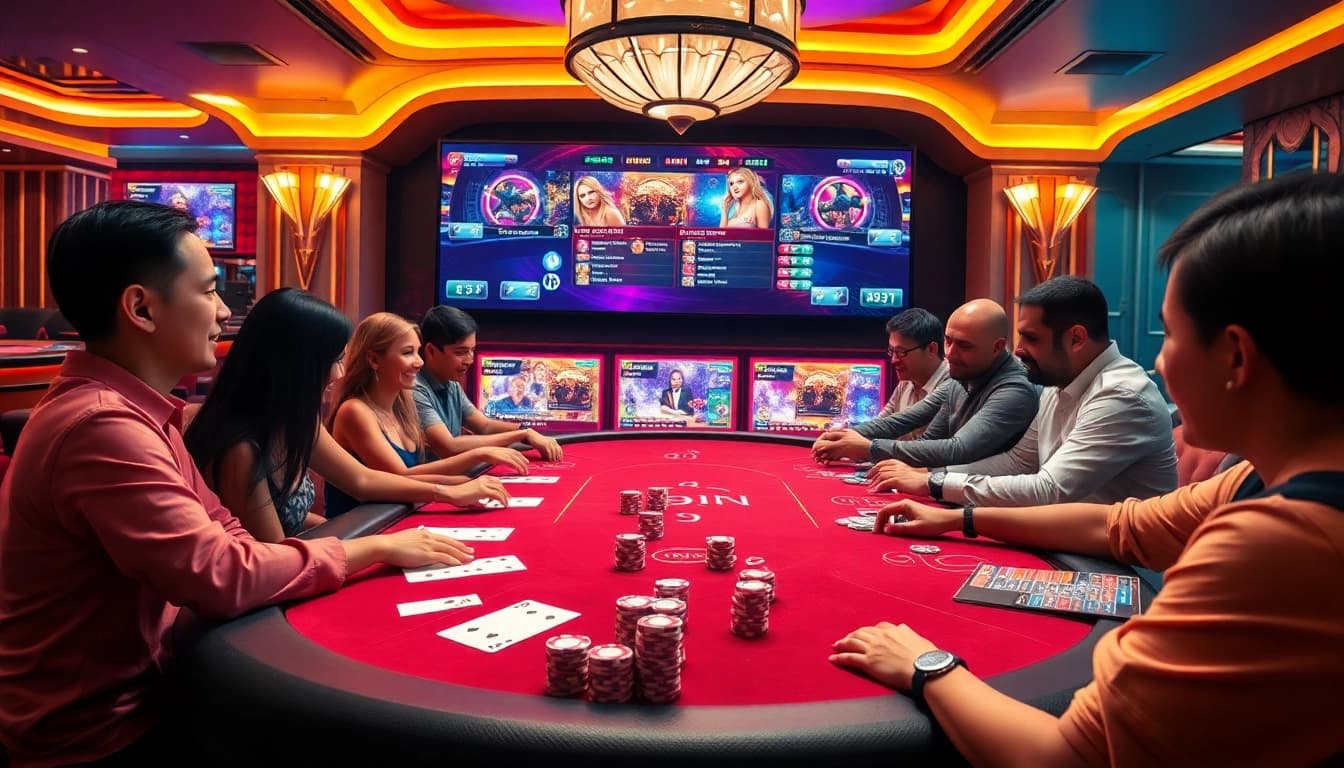 Experience the thrill of online gambling with 69VN's exciting poker scene and vibrant atmosphere.
