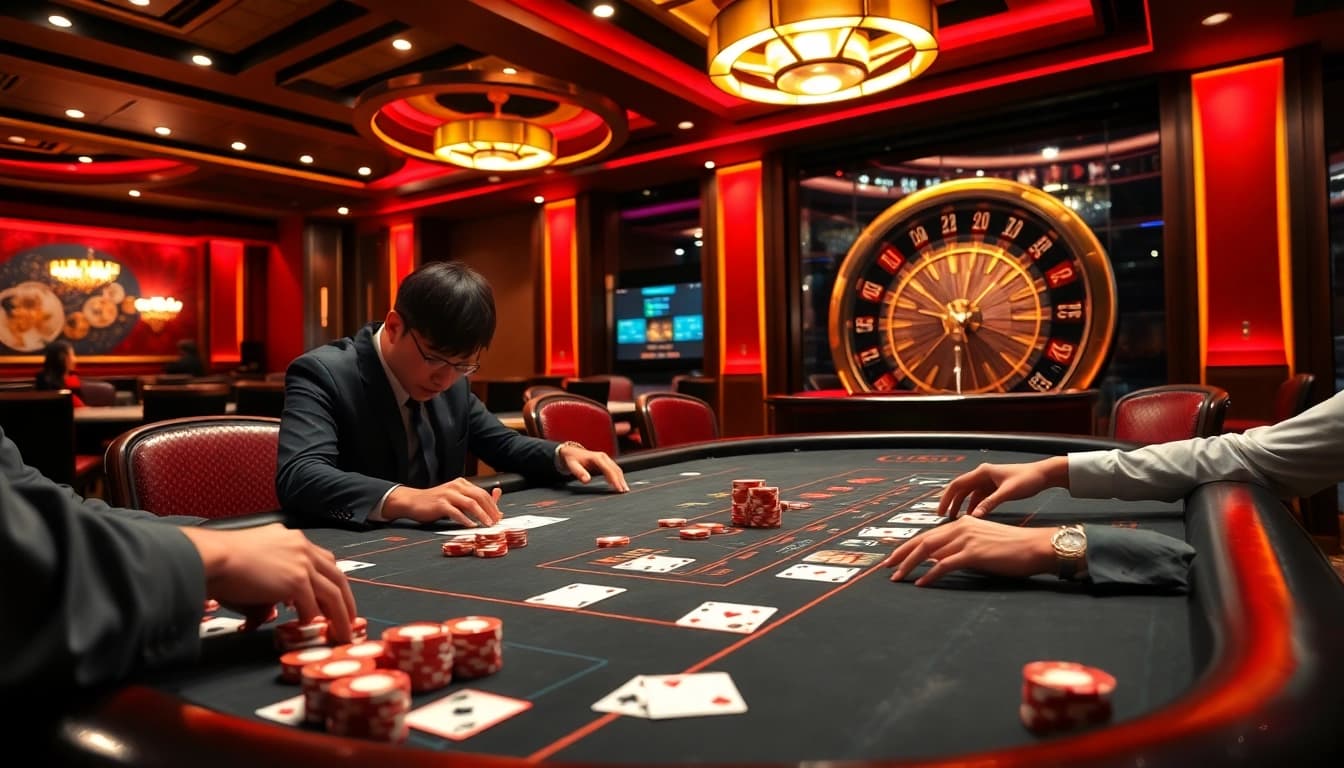 Experience the thrill of betting at 88i nhà cái with vibrant casino games and high-stakes action.