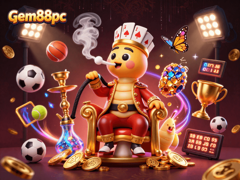 Experience thrilling gameplay at gem88pc with dynamic sports and casino betting visuals.