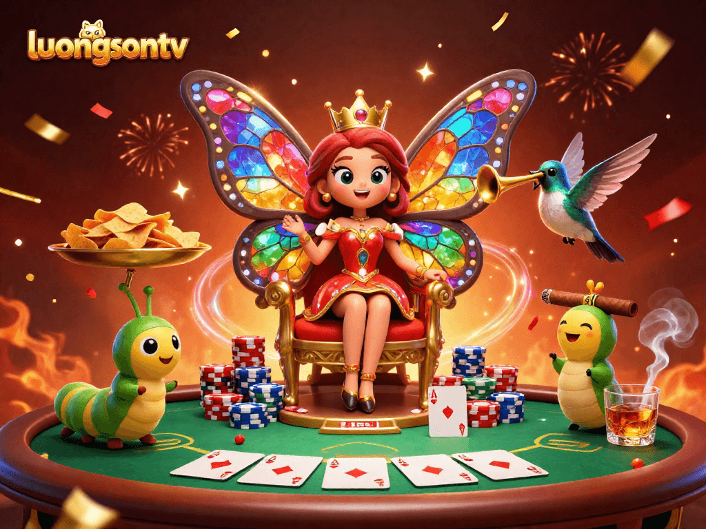Experience thrilling gameplay on luongsontv with vibrant casino elements and stunning characters.