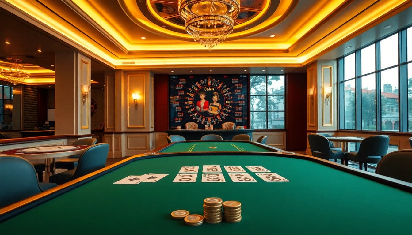 Erlebe die besten Online Casinos Österreich und ihre vielfältigen Spiele in einem stilvollen, einladenden Ambiente.