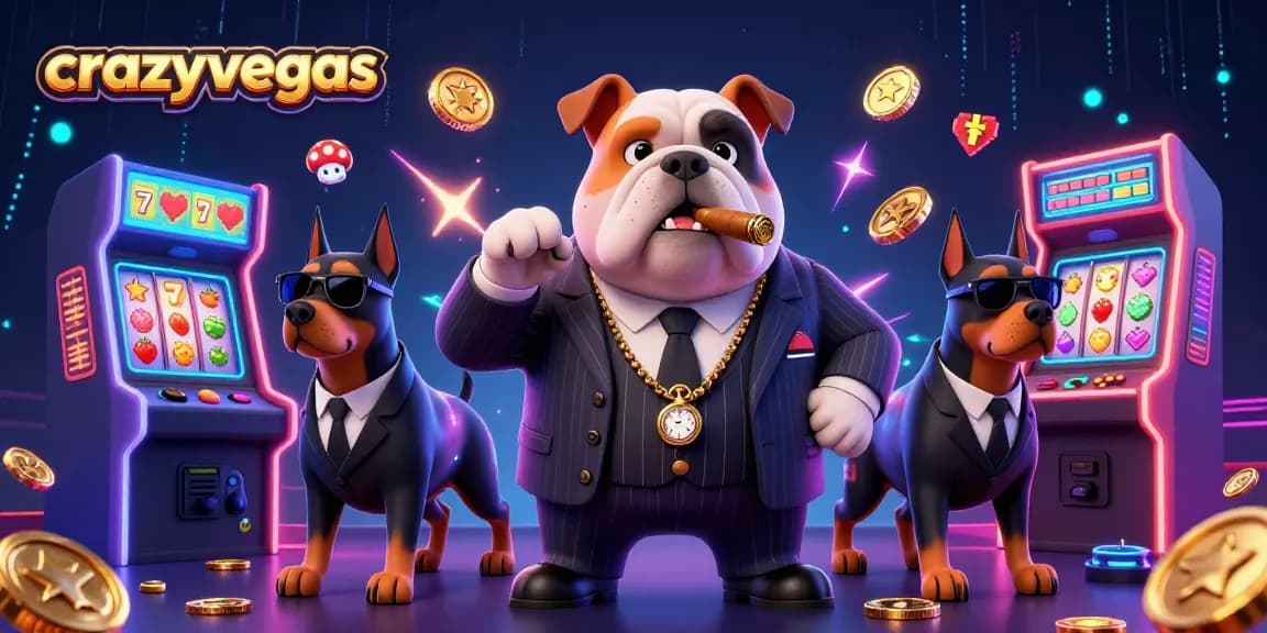 Experience the thrill of online gambling at crazyvegas with vibrant game elements and exciting characters.