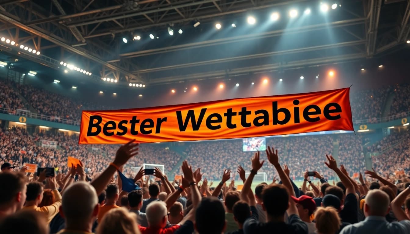 Erlebe die Spannung eines Fußballspiels, präsentiert vom besten Wettanbieter.