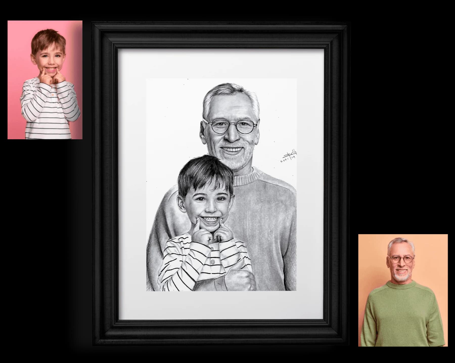 Portrait zeichnen lassen: Verleihe Deinem Foto mit einem Kunstwerk von Bildzeichnenlassen.com Leben