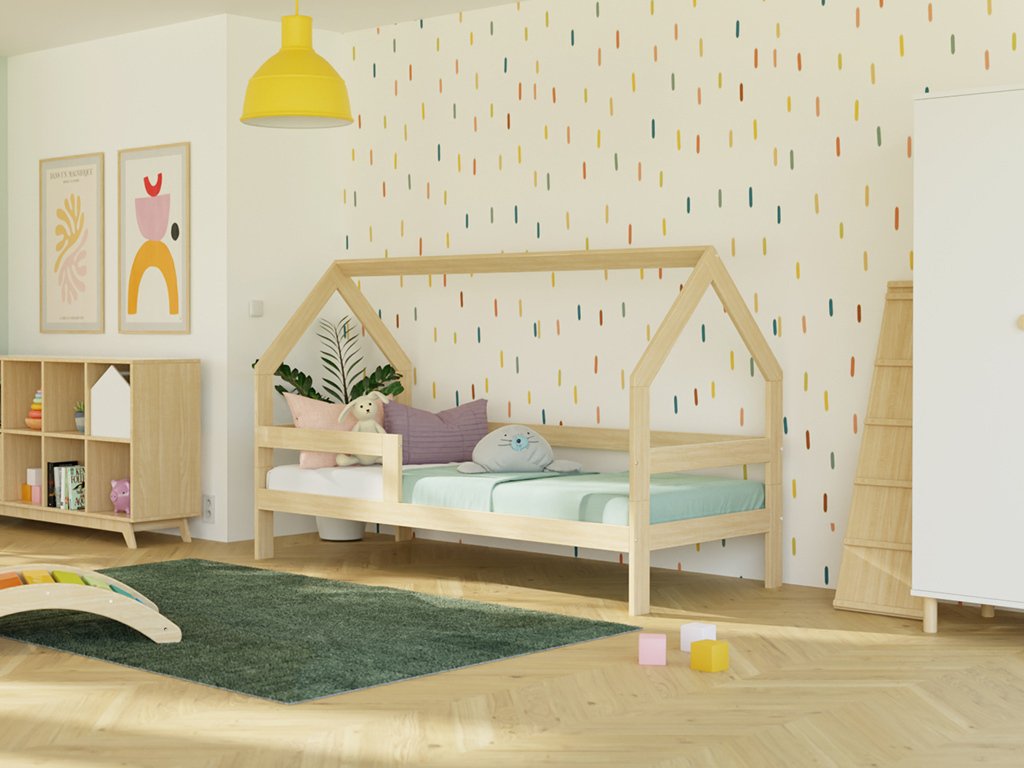 Flexibel und stilvoll: Hausbett 120x200 mit Schubladen oder Gästebett
