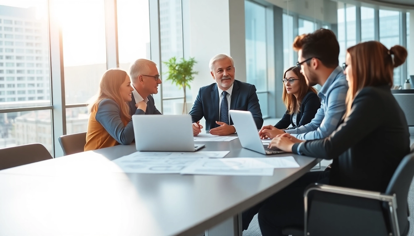 Headhunter Ingenieure in a professional meeting discussing recruitment strategies.