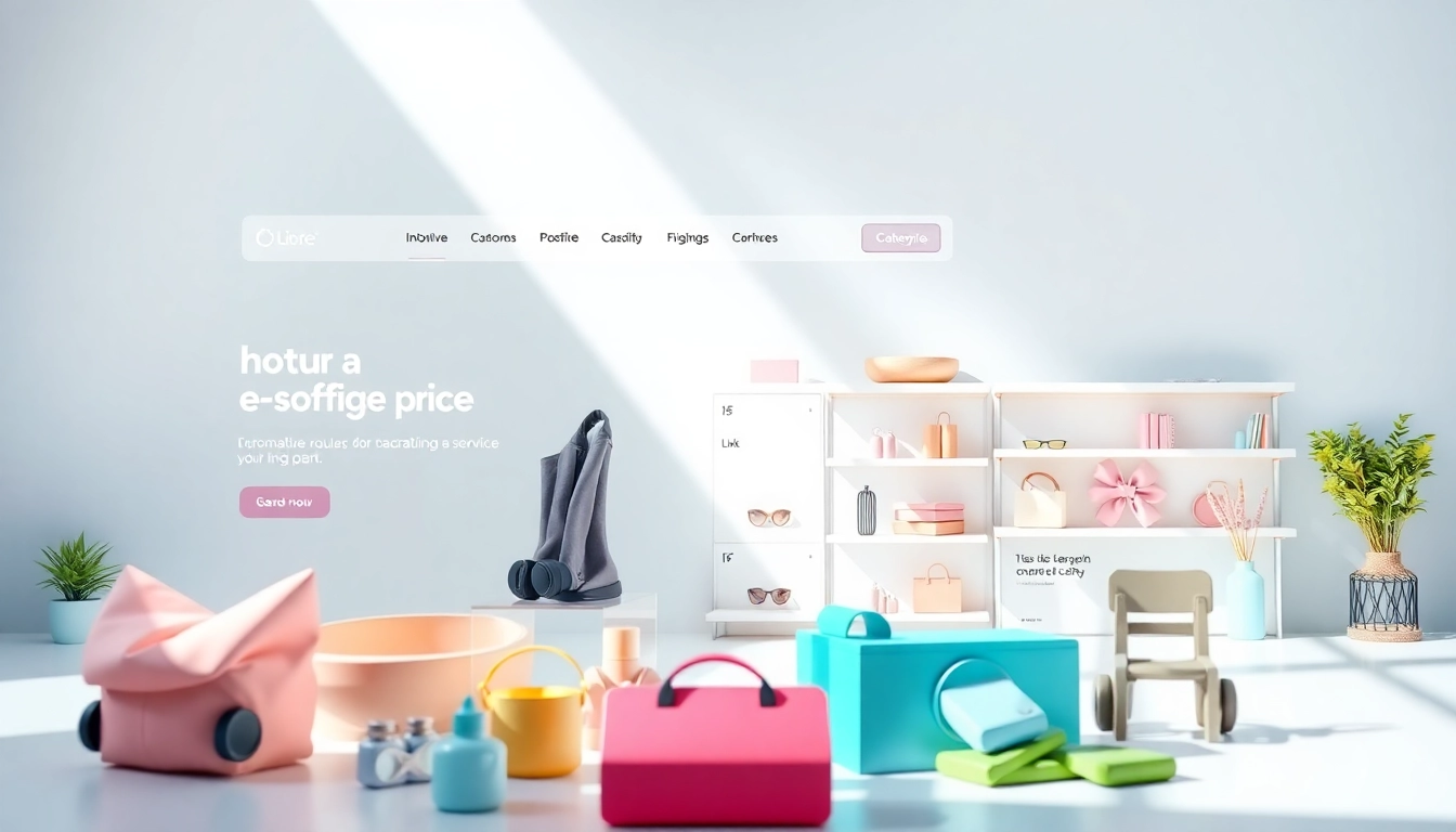 Shopware Inspiration mit benutzerfreundlichem E-Commerce-Layout und modernen Designs.