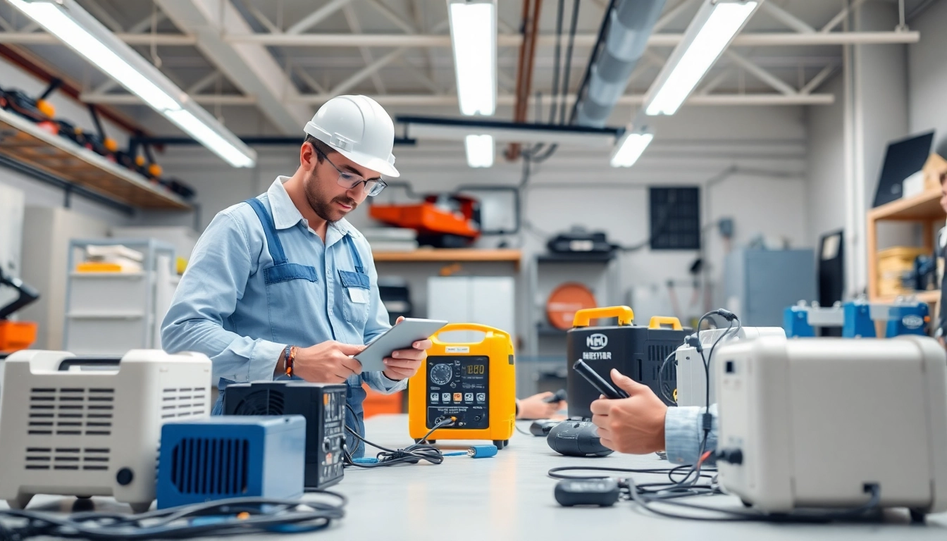 Examine portable electrical devices during the Prüfung ortsveränderlicher elektrischer Betriebsmittel process to ensure safety.