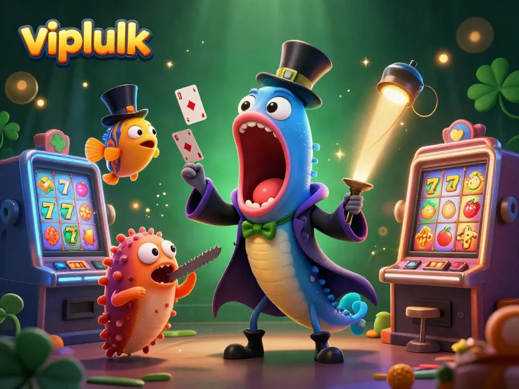 Experience the thrill at Vipluck Casino with a vibrant underwater-themed magic show