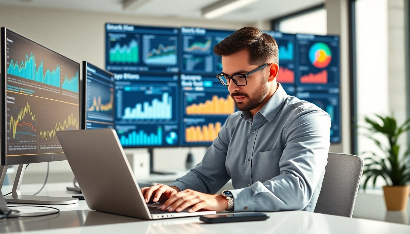 Efficient analysis of Shopware SEO strategies in a modern office setting.
