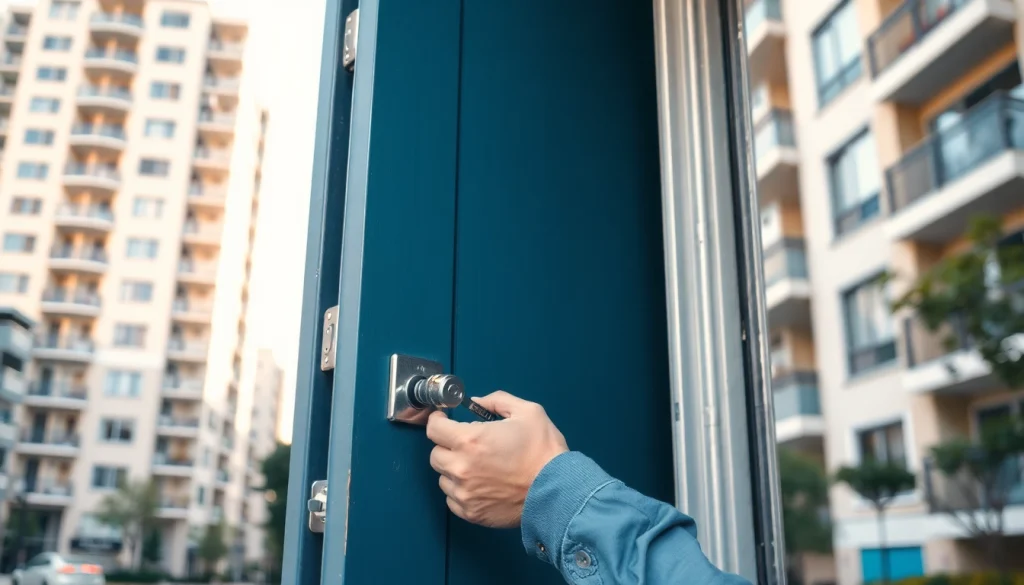 Schlüsseldienst Schöneberg - Professional locksmith aiding in safe door opening.