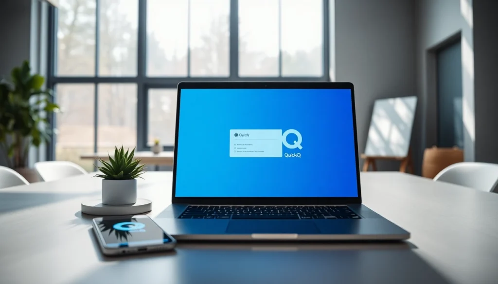在现代工作场景中使用 QuickQ官网，体验无缝在线安全。