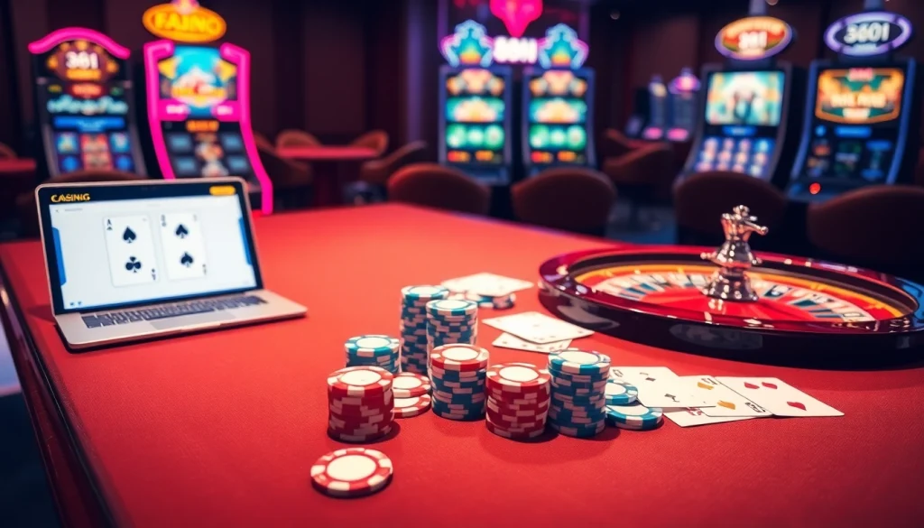 Engage in thrilling gameplay at 88i nhà cái with vibrant casino visuals and professional-grade elements.