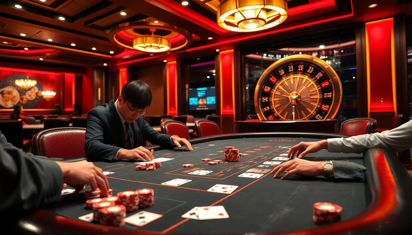 Experience the thrill of betting at 88i nhà cái with vibrant casino games and high-stakes action.