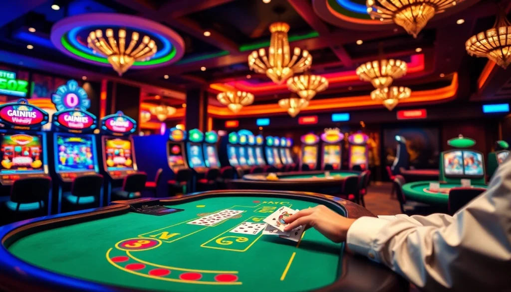 A legjobb online kaszinó izgalmas kártyajátékával és élénk kaszinó hangulatával várja a játékosokat.