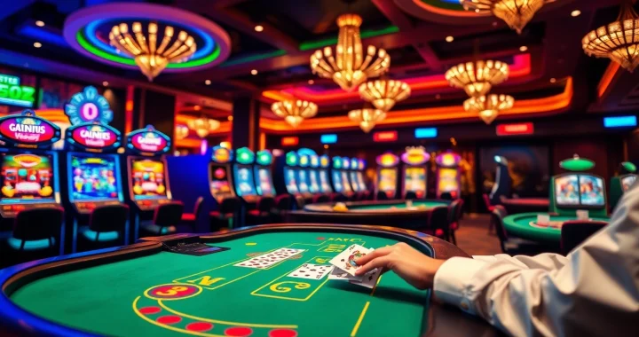 A legjobb online kaszinó izgalmas kártyajátékával és élénk kaszinó hangulatával várja a játékosokat.