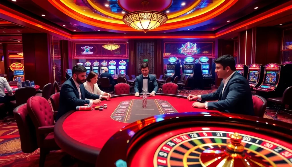 Engage in thrilling games at tại 789club with elite poker players and vibrant casino tables.