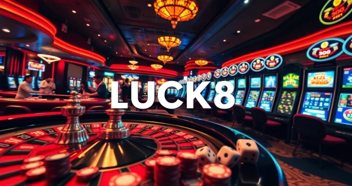 Trải nghiệm cảm giác thắng cuộc tại sòng bạc LUCK8 với bàn chơi sống động và các trò chơi hấp dẫn.