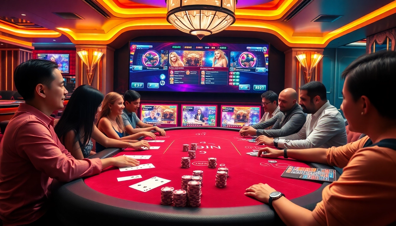 Experience the thrill of online gambling with 69VN's exciting poker scene and vibrant atmosphere.