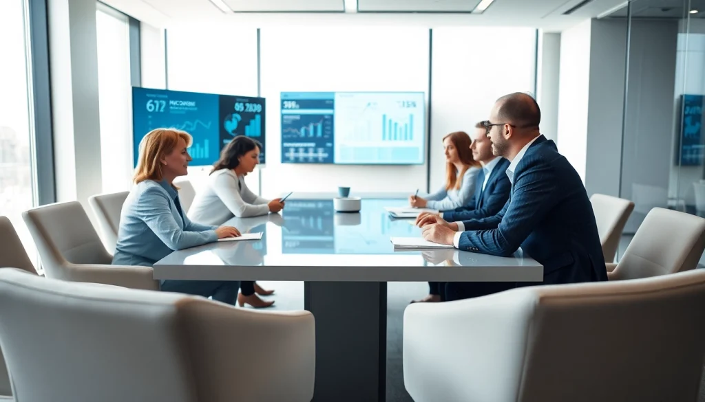 Headhunter Ingenieure engaged in a professional meeting to discuss talent acquisition strategies.