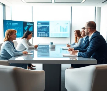 Headhunter Ingenieure engaged in a professional meeting to discuss talent acquisition strategies.